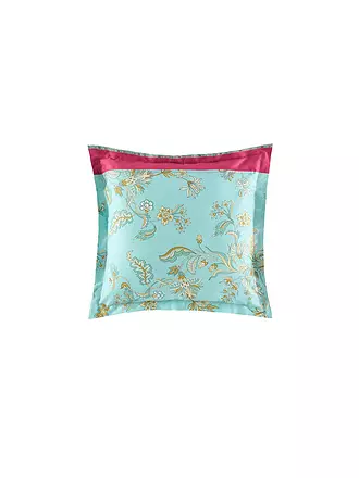 BASSETTI | Housse de coussin INDIAN ROSES 50x50cm Menthe | 